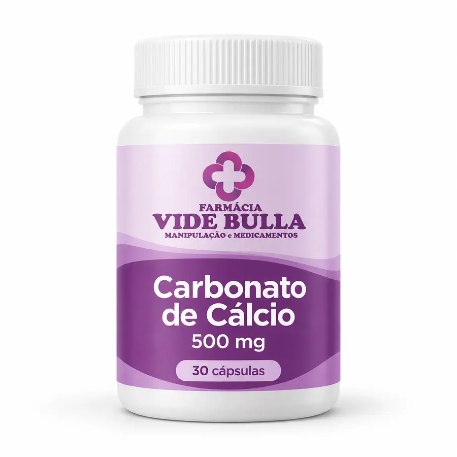 Imagem ilustrativa de Carbonato de cálcio 500mg
