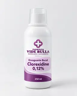 Imagem ilustrativa de Enxaguante Bucal Clorexidina 0,12%