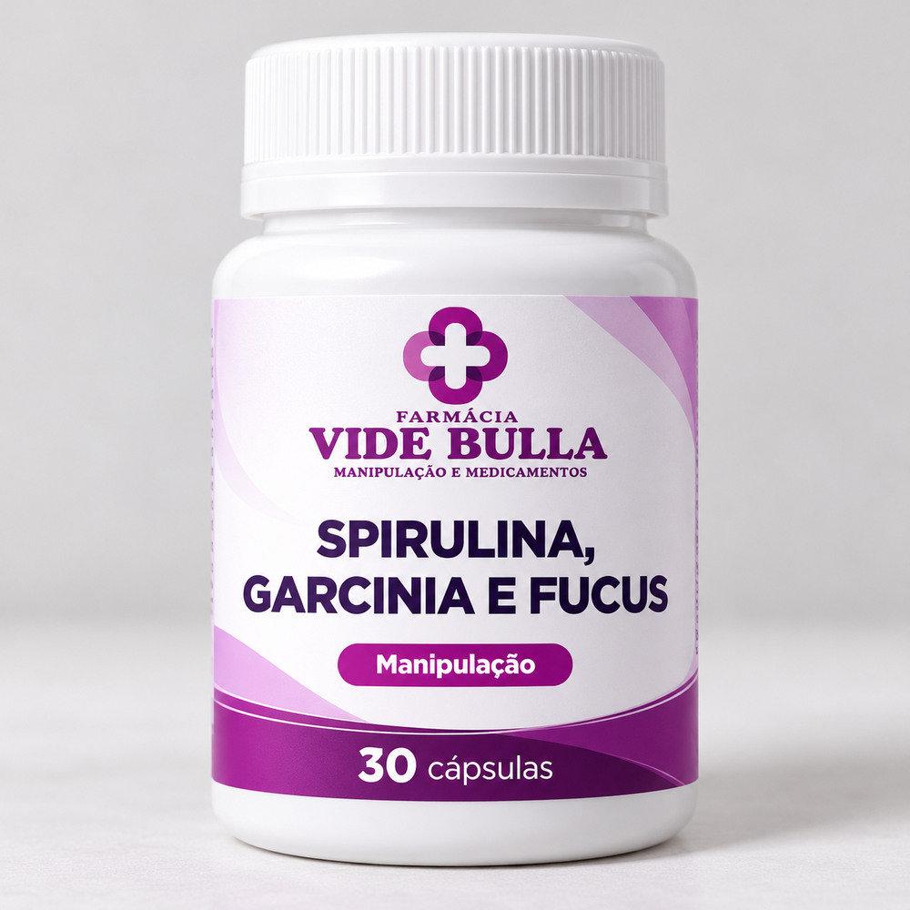Imagem ilustrativa de Spirulina, Garcinia e Fucus