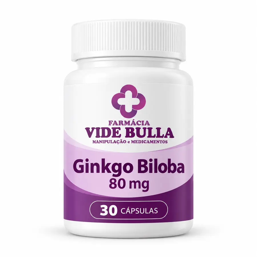 Imagem ilustrativa de Ginkgo Biloba 80mg