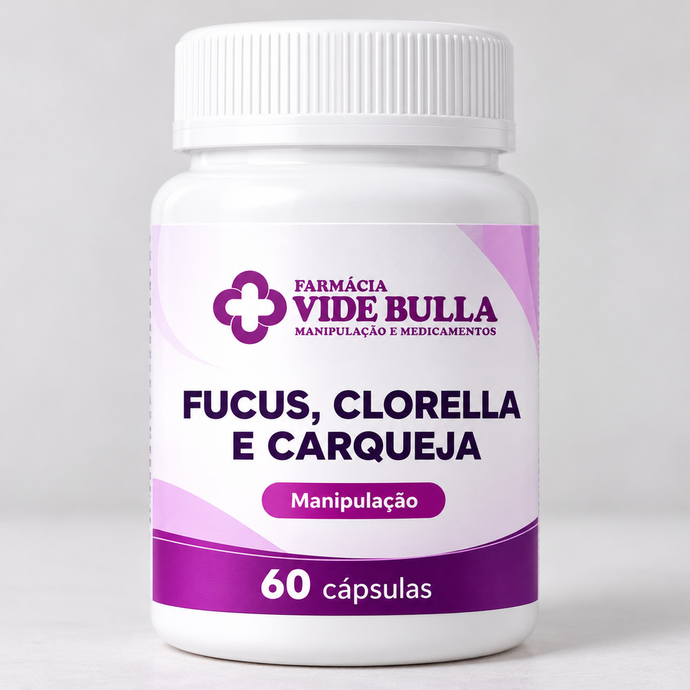 Imagem ilustrativa de Fucus, Clorella e Carqueja