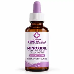 Imagem ilustrativa de Minoxidil com Fatores de Crescimento