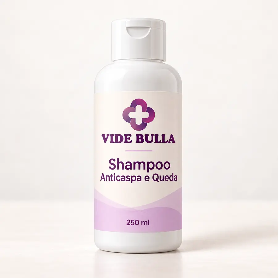 Imagem ilustrativa de Shampoo Anticaspa e Queda