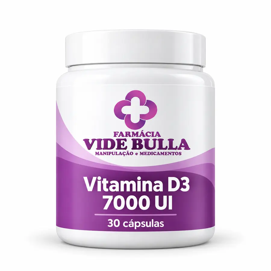 Imagem ilustrativa de Vitamina D3 7000UI